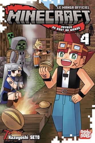 Minecraft, le manga officiel voyage au bout du monde T.04